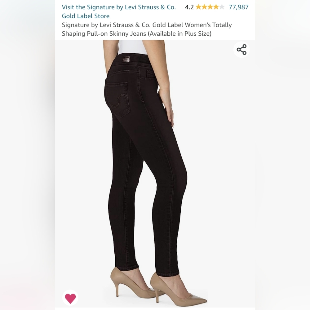 Signature by Levi Strauss Pull-On Skinny Pants